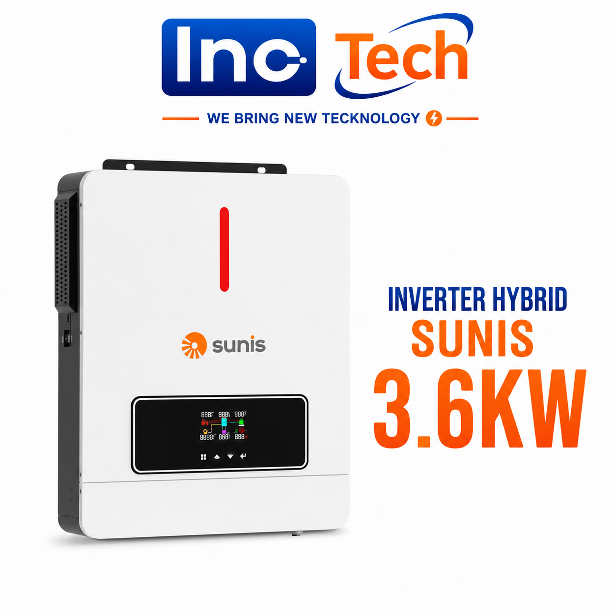 Inverter Hybrid Sunis 3.6kW