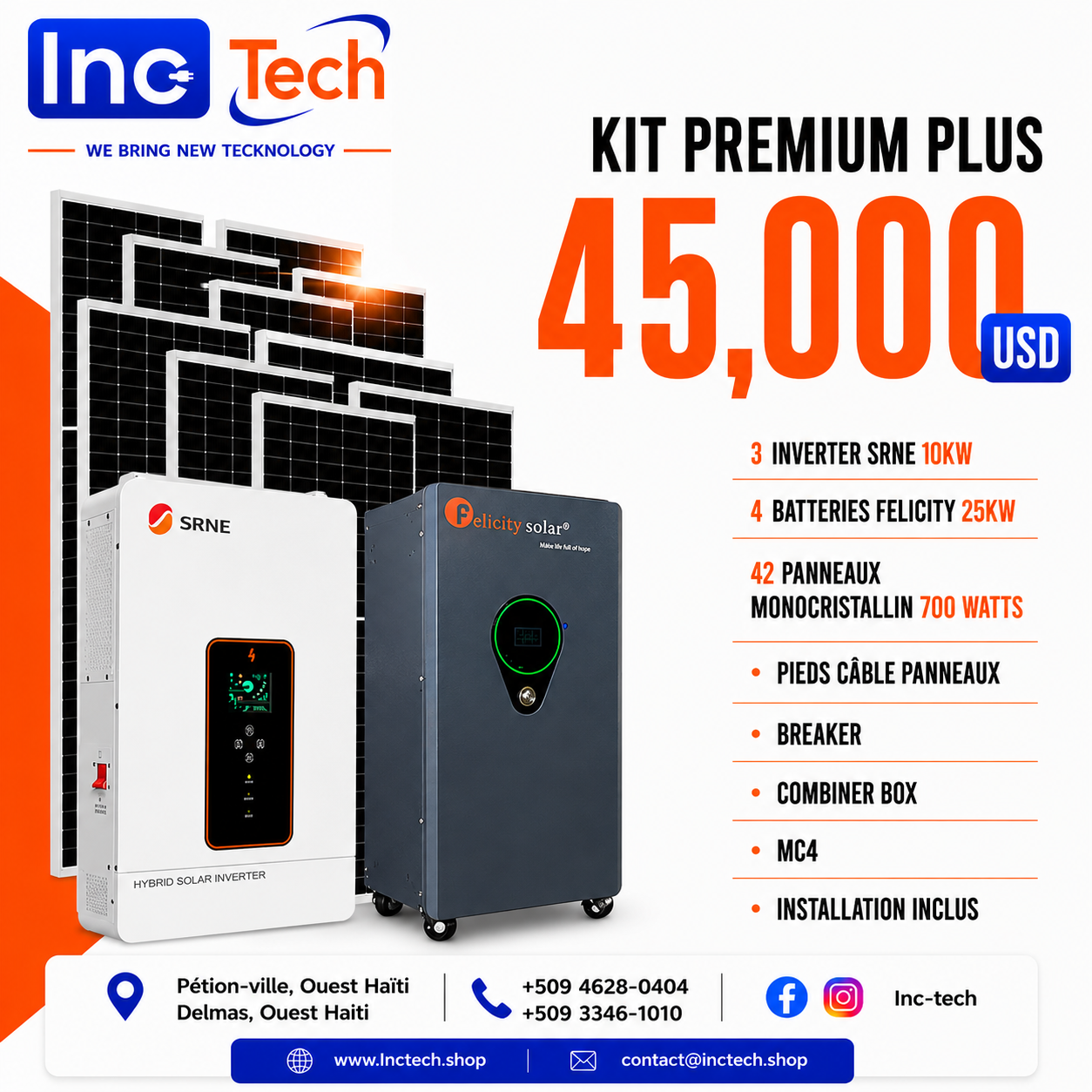 Kit Premium Plus INC-TECH
